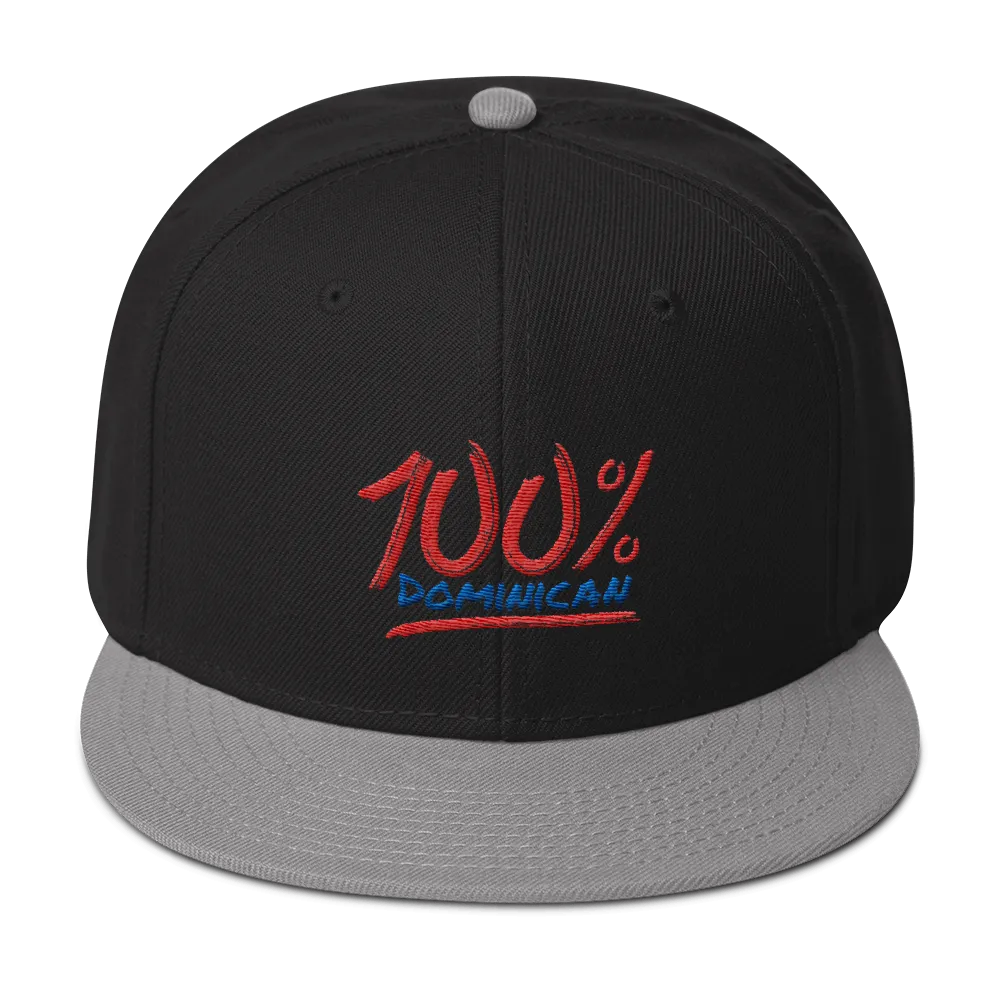 100% Dominican Snapback Hat