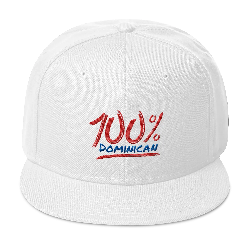 100% Dominican Snapback Hat