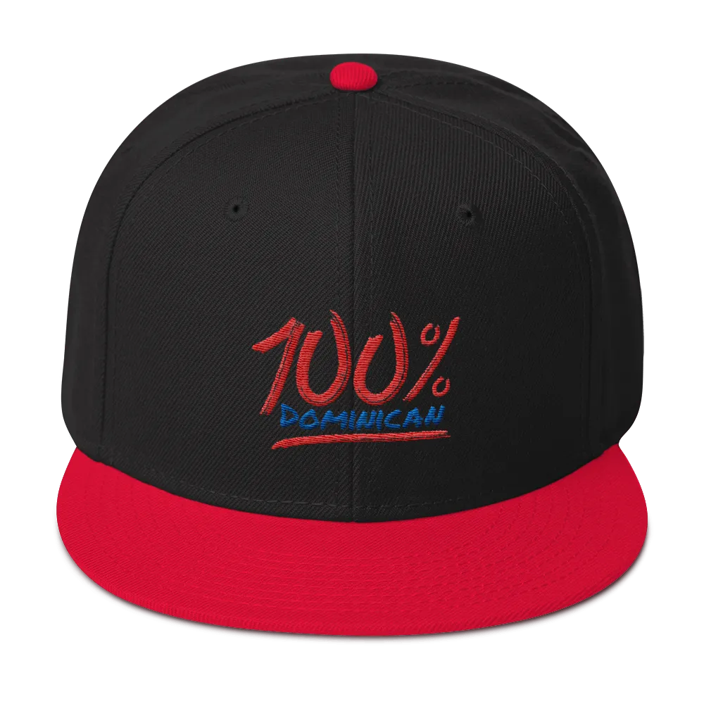 100% Dominican Snapback Hat