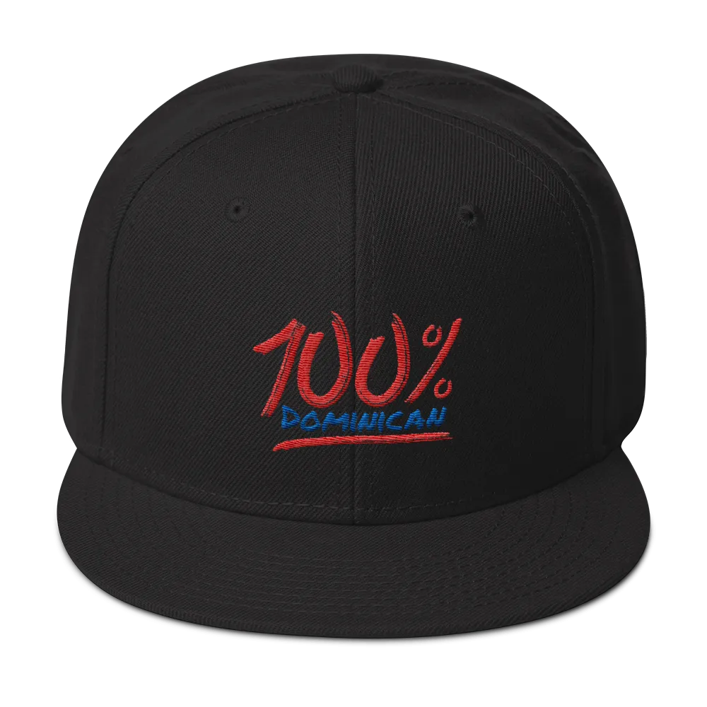 100% Dominican Snapback Hat