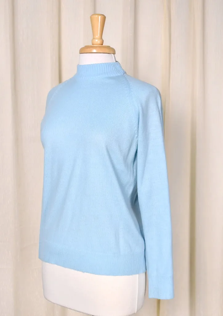 1960s Powder Blue LS Sweater