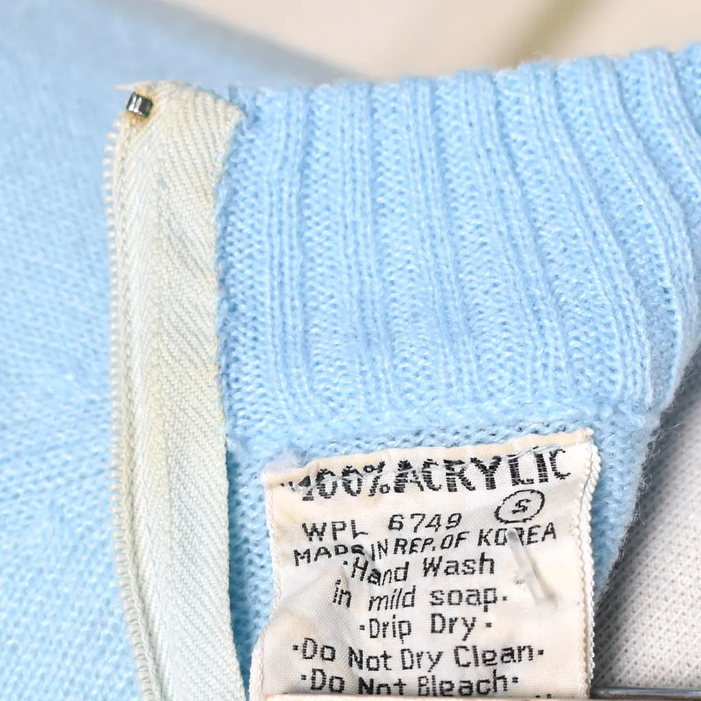 1960s Powder Blue LS Sweater