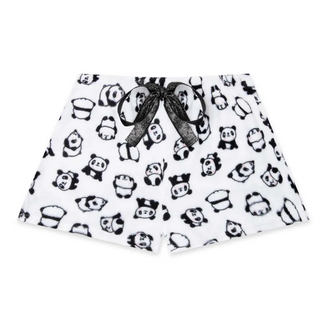 2-Pack Plush Fleece Pajama Shorts
