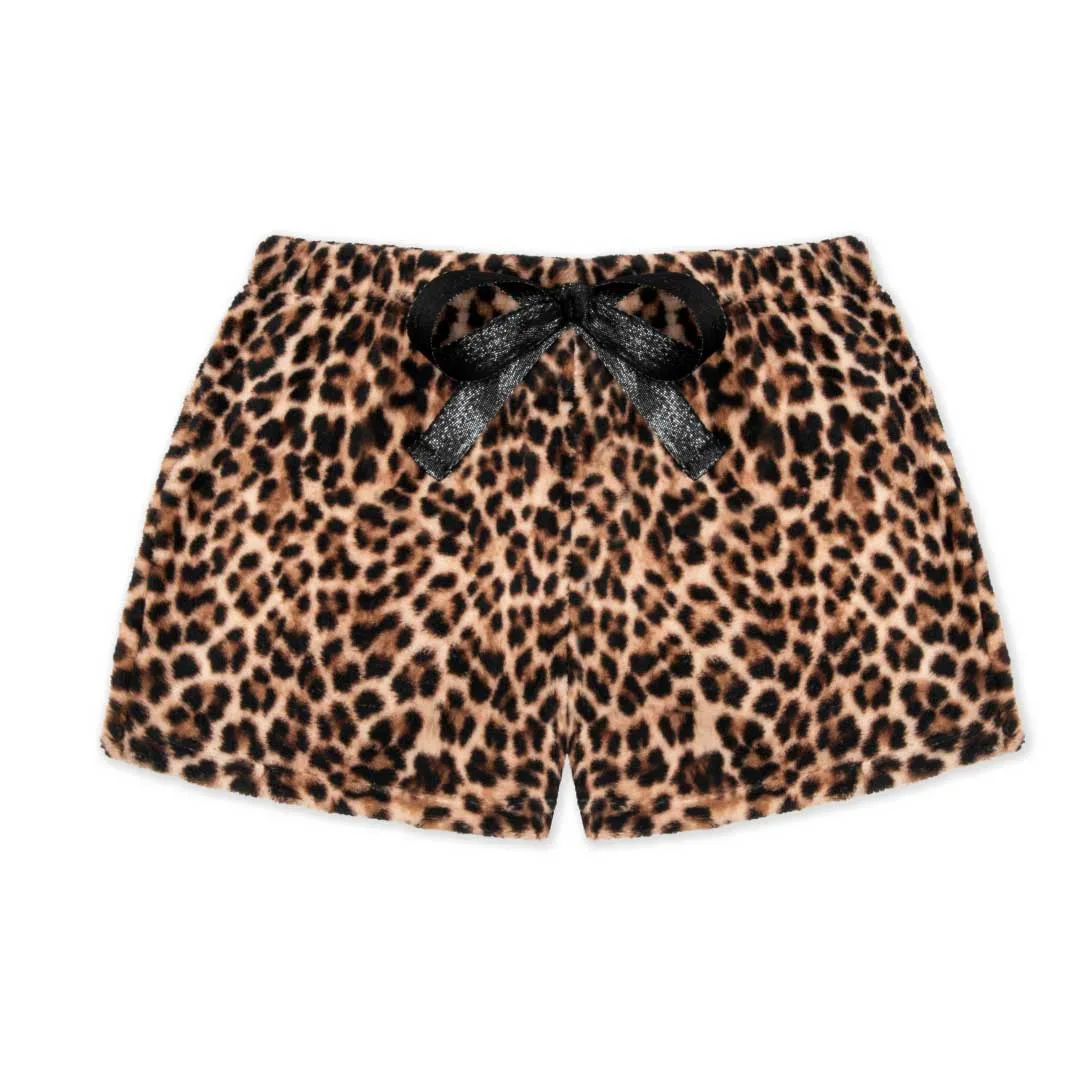 2-Pack Plush Fleece Pajama Shorts