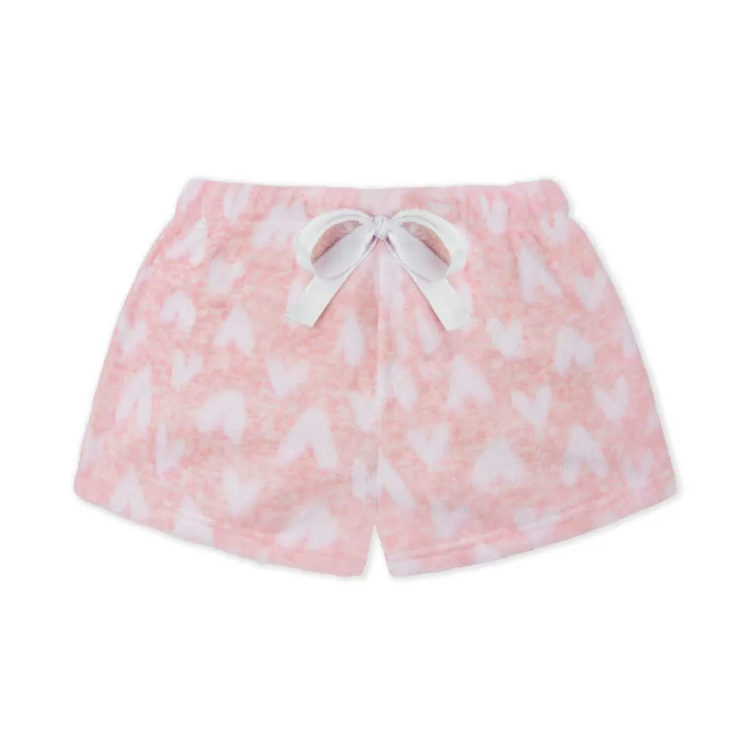 2-Pack Plush Fleece Pajama Shorts