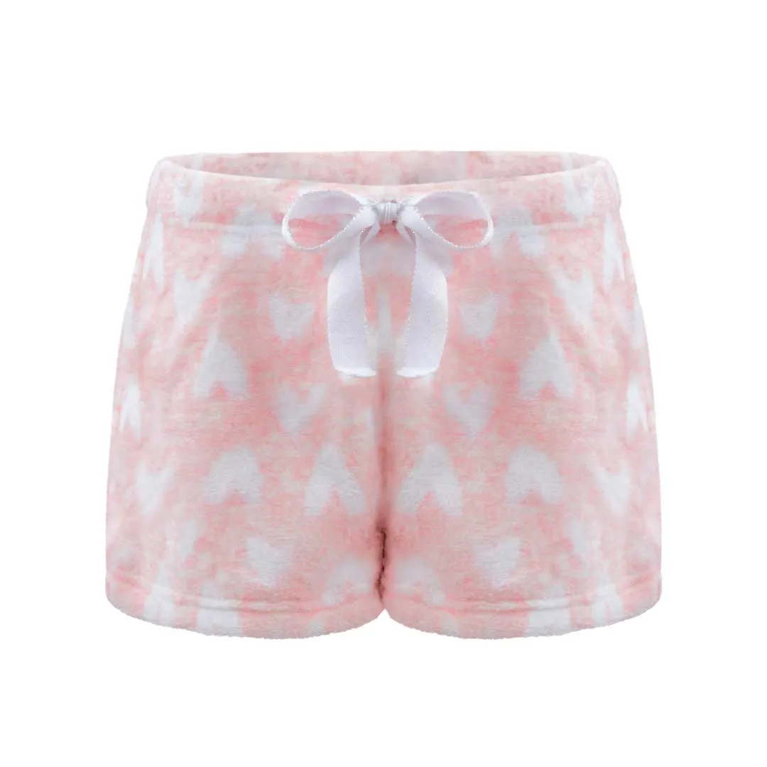 2-Pack Plush Fleece Pajama Shorts