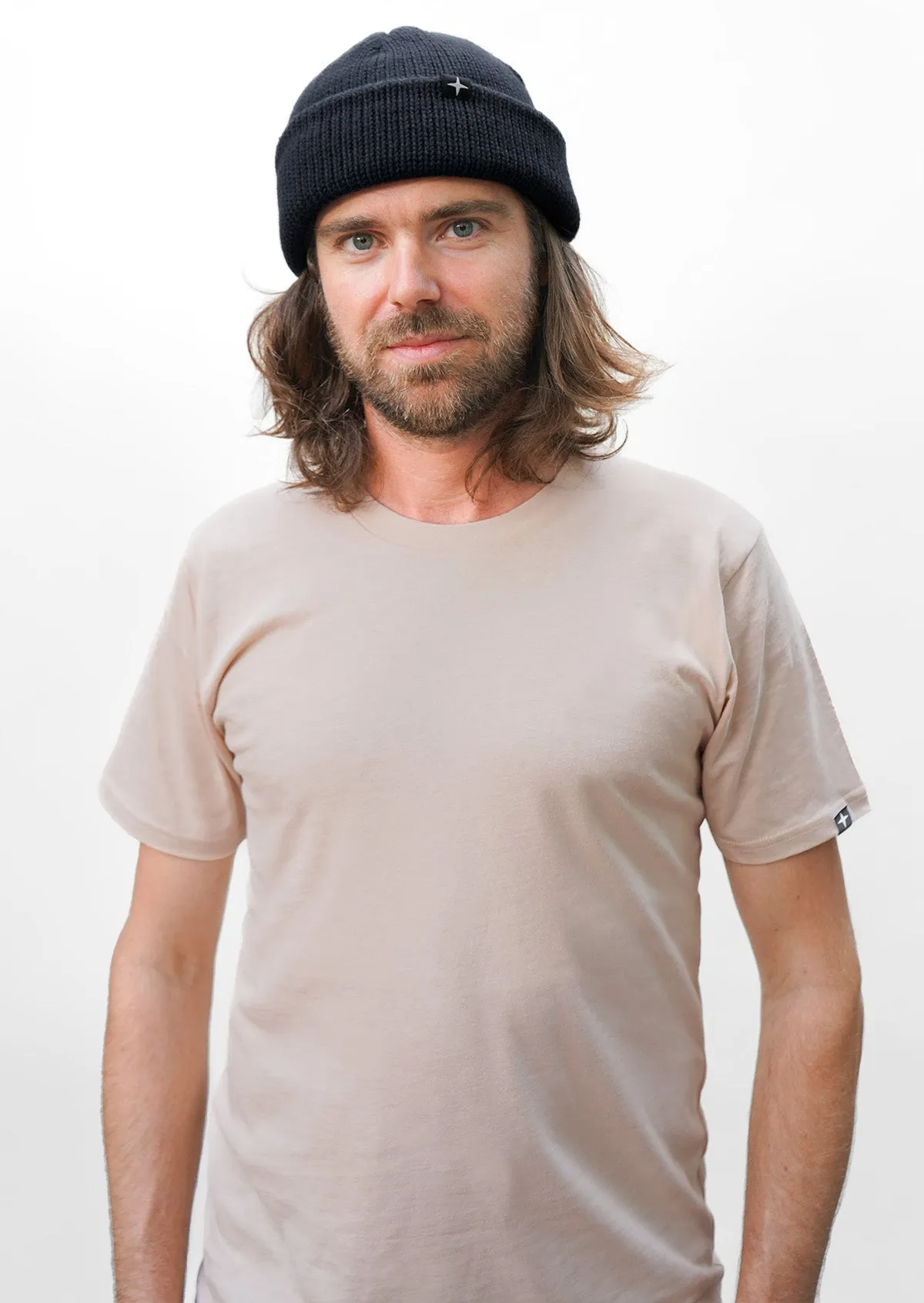2 t-shirts naturel - bleu pacifique