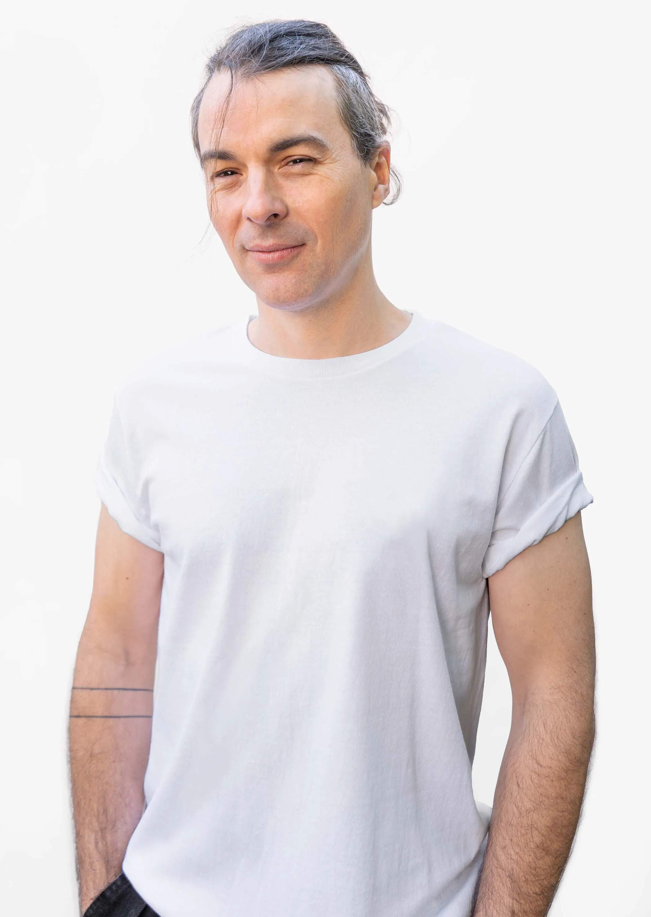 2 t-shirts noir - blanc