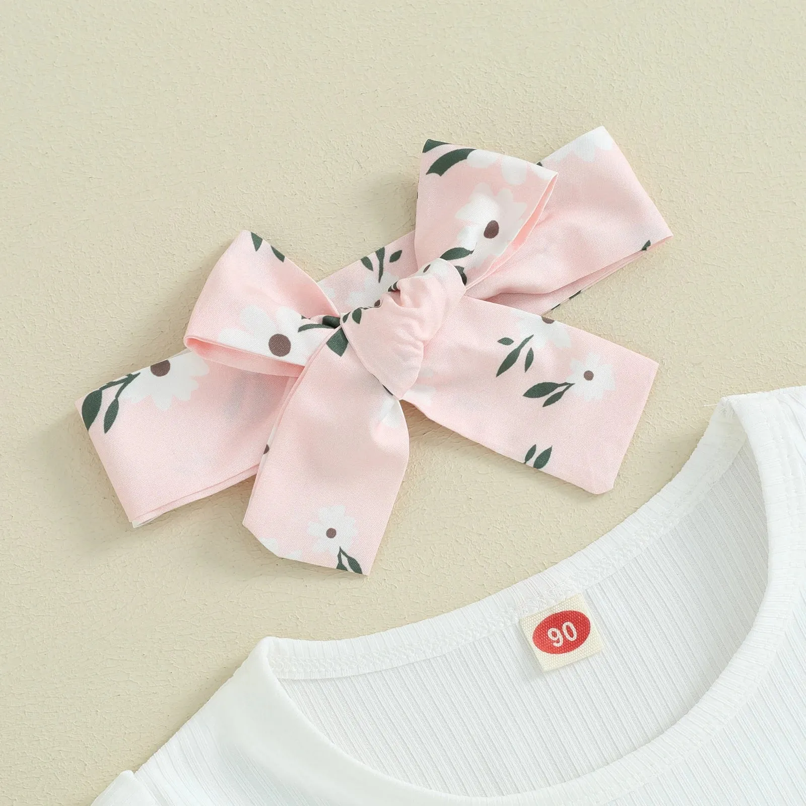 3pcs Pink Floral