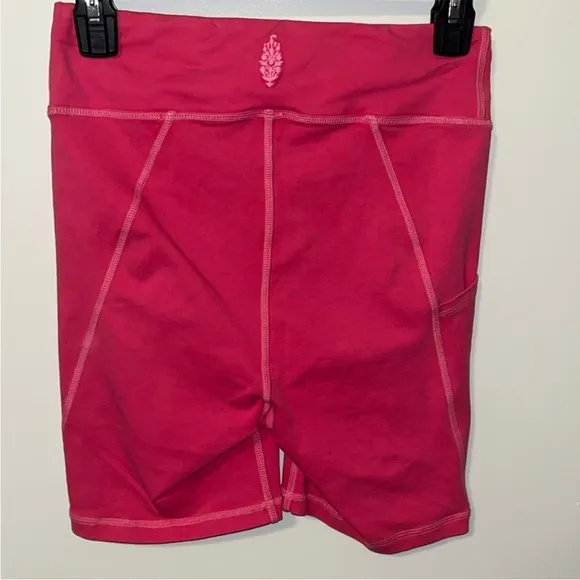 725. FREE PEOPLE New Flow Shorts in pink Sz S NWOT