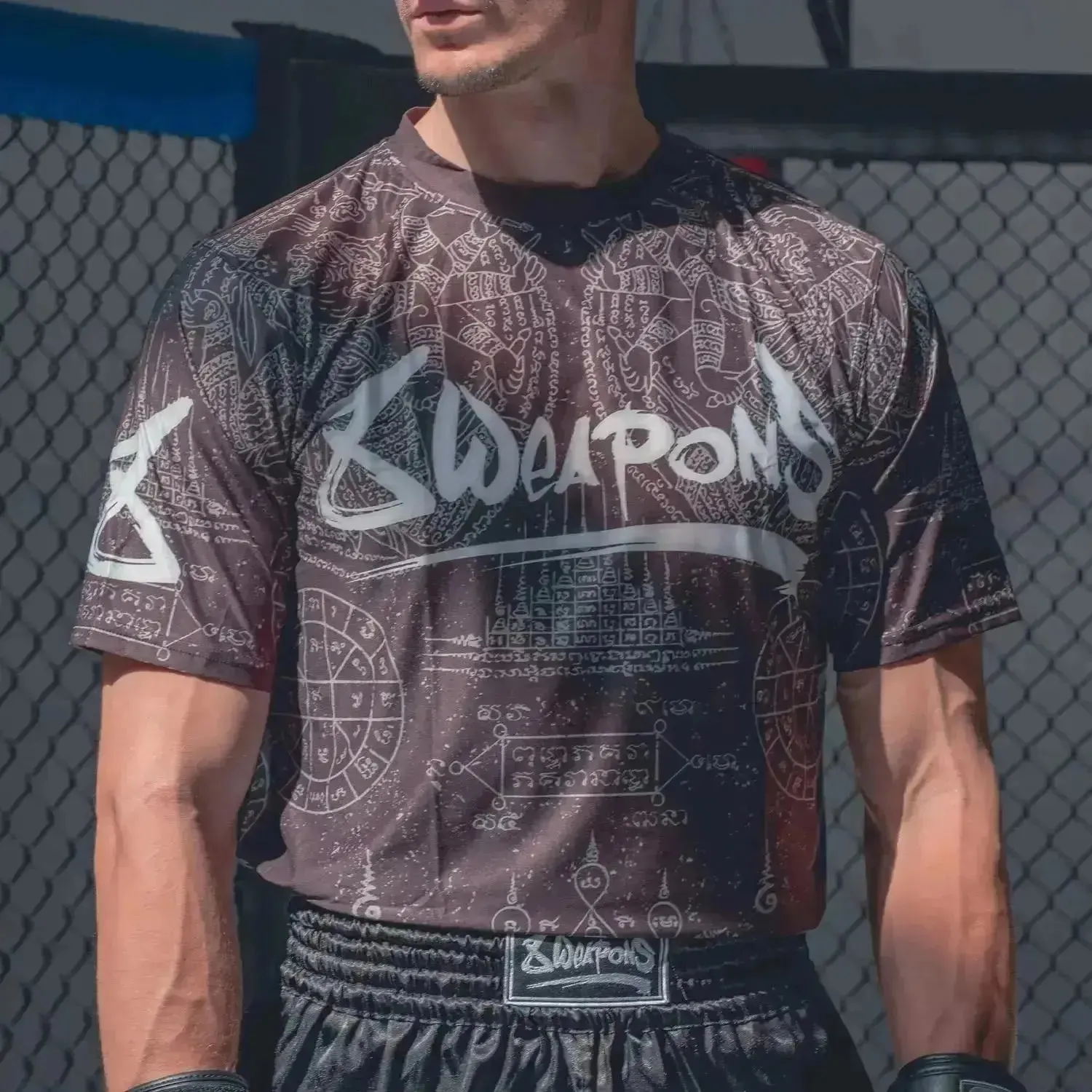 8 WEAPONS Functional T-Shirt - Hanuman Yant