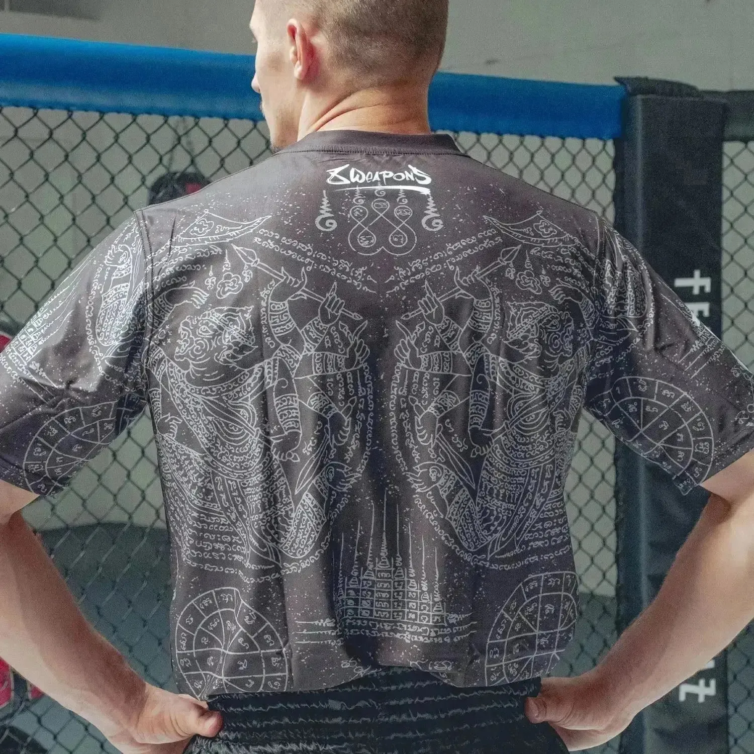 8 WEAPONS Functional T-Shirt - Hanuman Yant