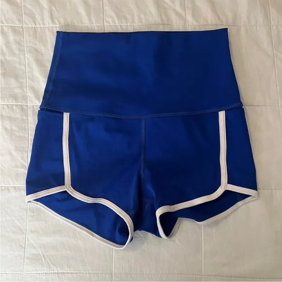972. FREE PEOPLE Island Time Shorts in   Bright Blue Sz XS NWOT $48