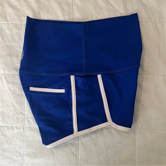 972. FREE PEOPLE Island Time Shorts in   Bright Blue Sz XS NWOT $48