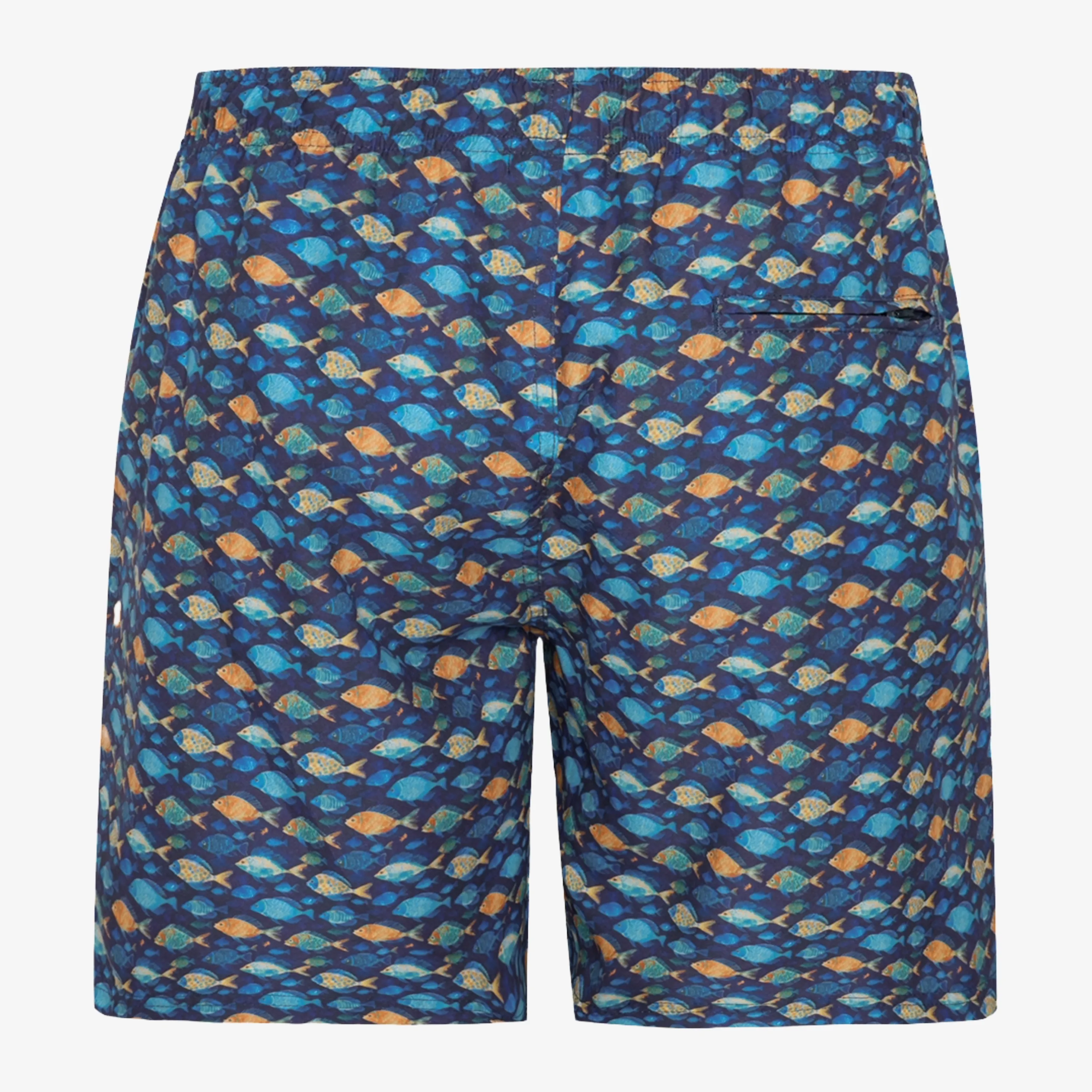 A Fish Named Fred Fish Swim Shorts - Navy