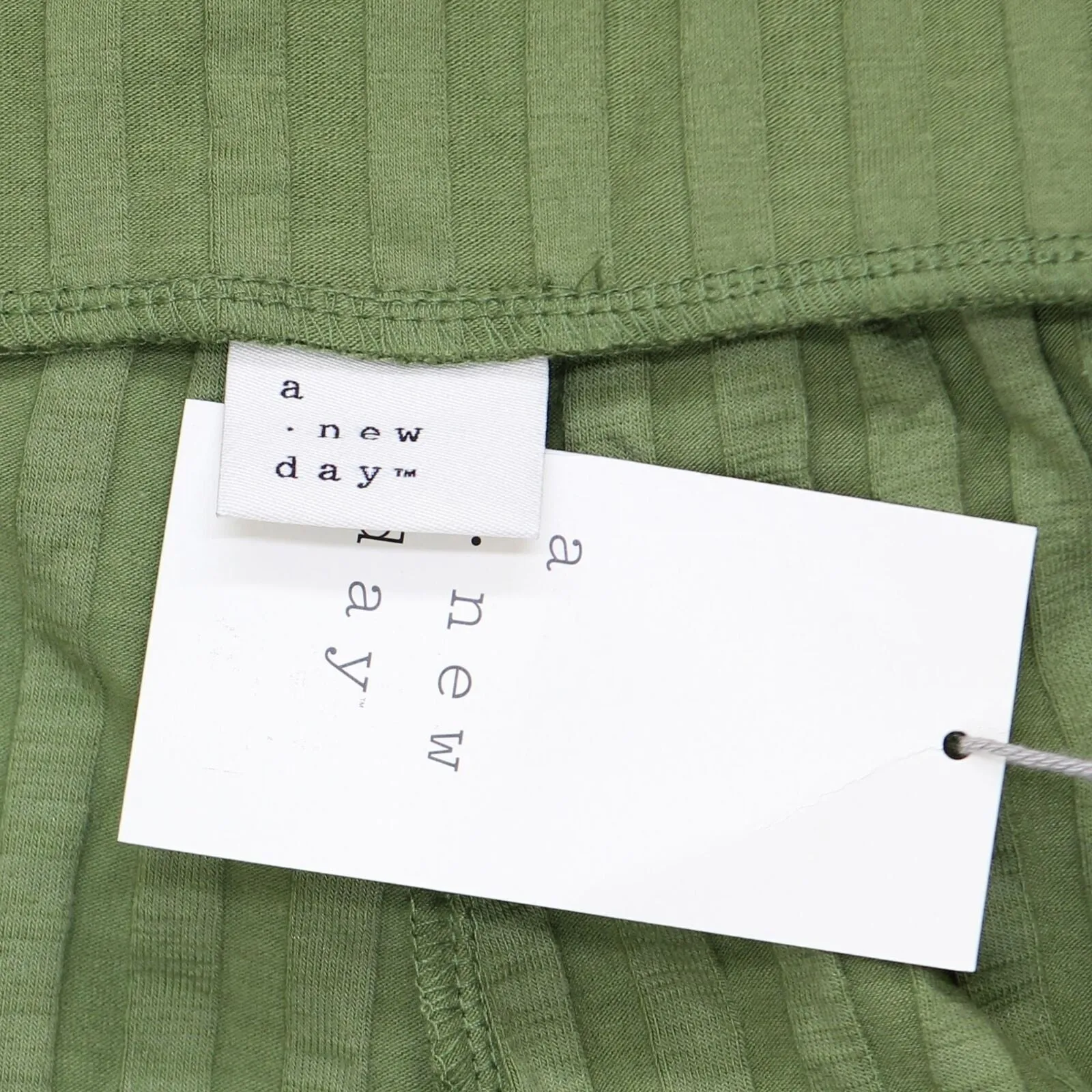 A New Day Women's Plus Size High-Rise Ribbed Shorts