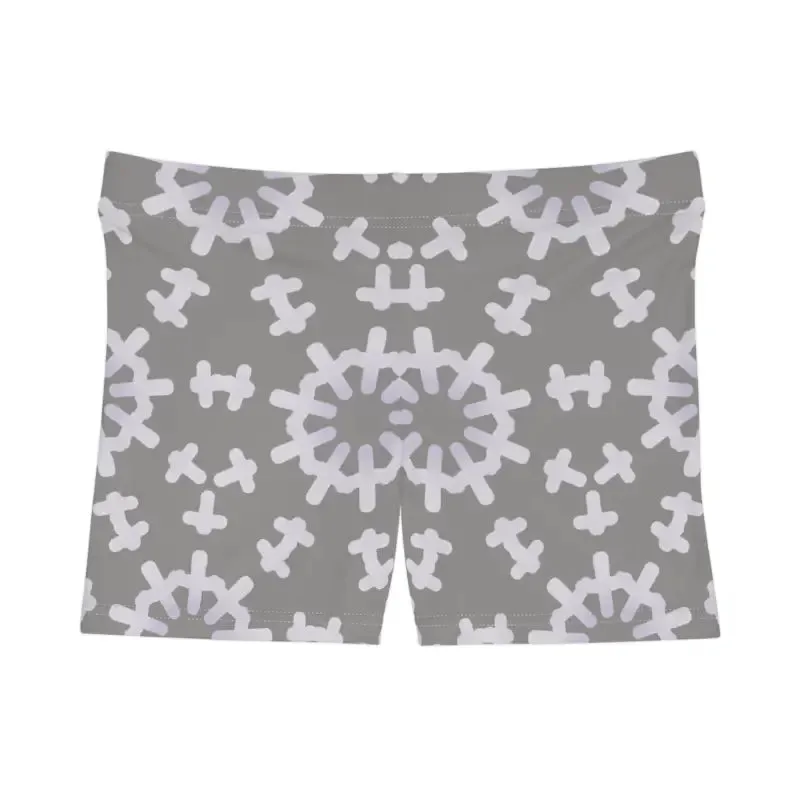 Abstract Pattern Women's Shorts Moisture Wicking Fun