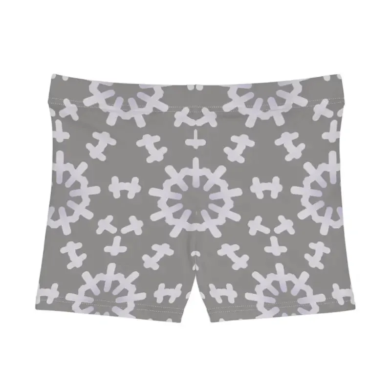 Abstract Pattern Women's Shorts Moisture Wicking Fun