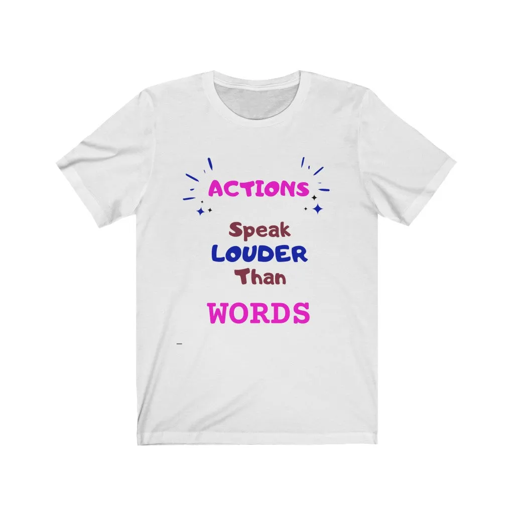 Actions Speak Louder Than Words #MamaSaid Series by ModelSupplies