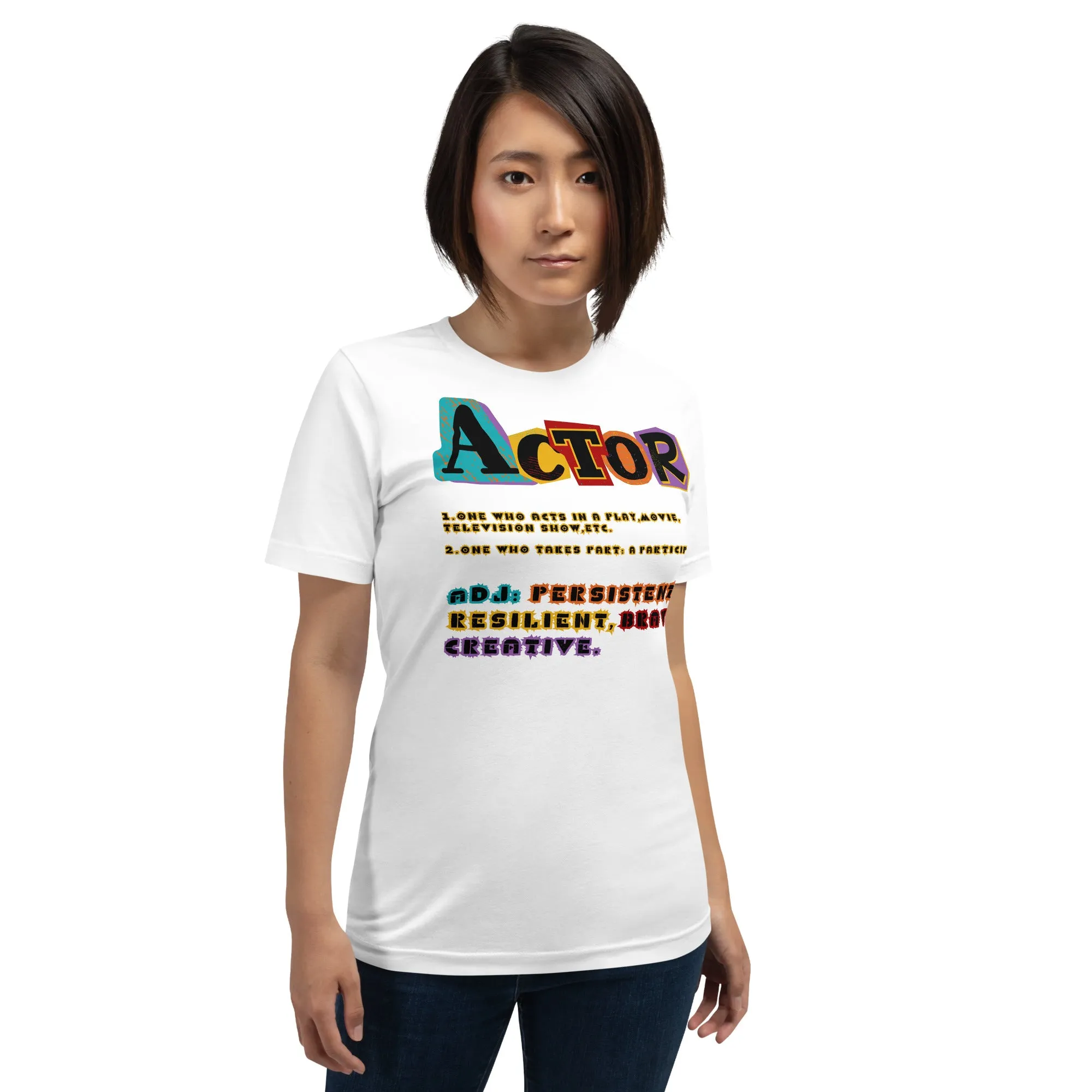 Actor Definition Adj - Short-Sleeve Staple Unisex T-shirt