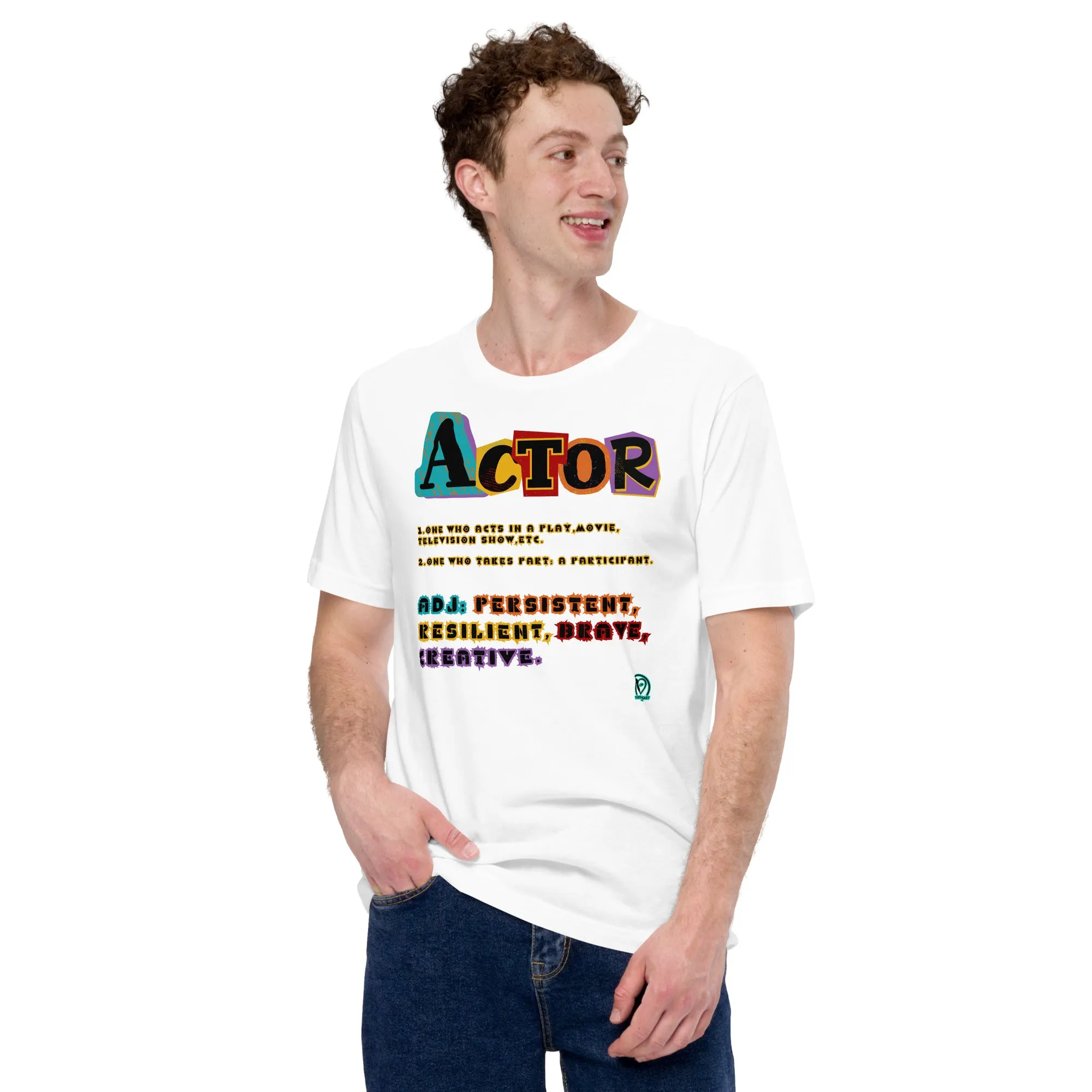 Actor Definition Adj - Short-Sleeve Staple Unisex T-shirt