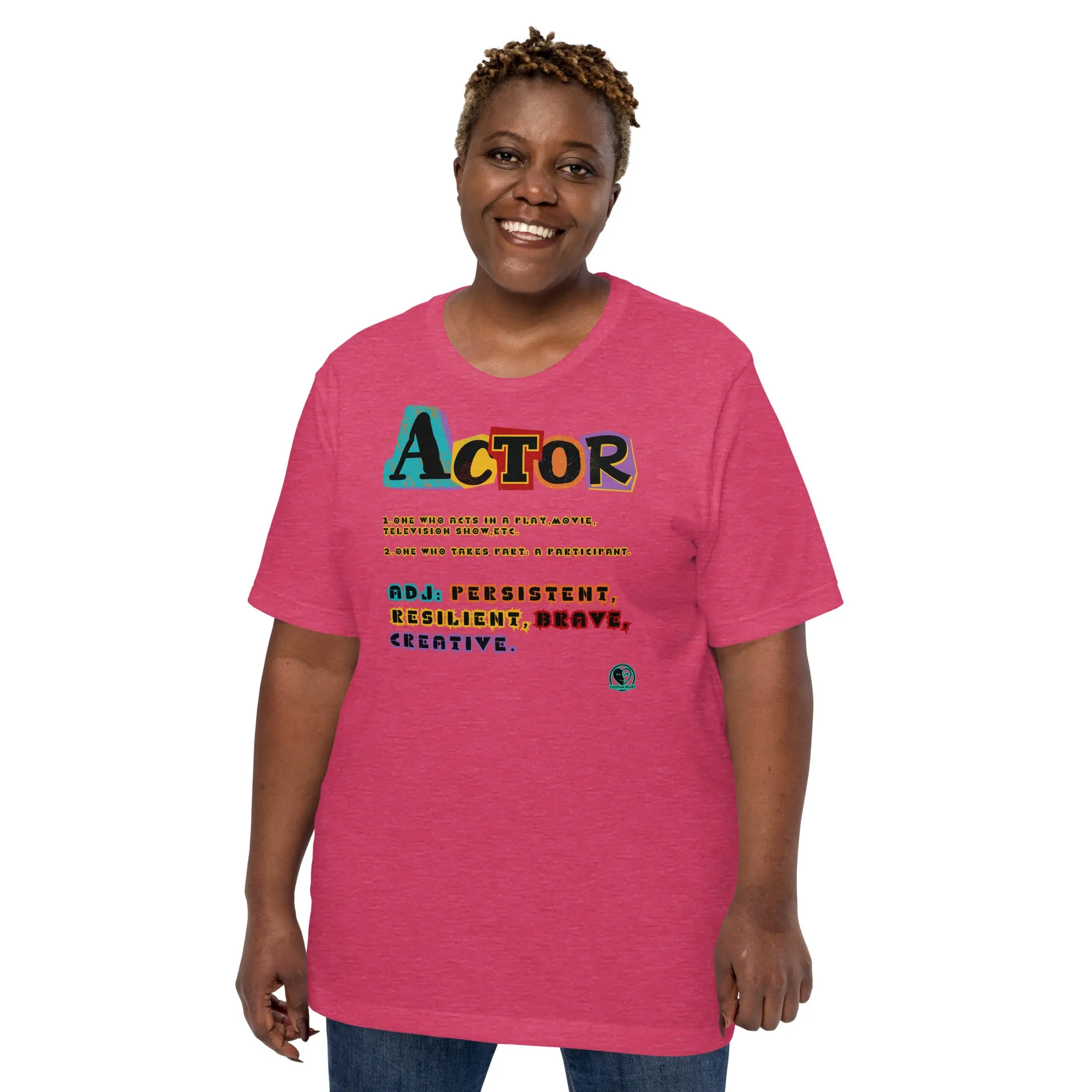 Actor Definition Adj - Short-Sleeve Staple Unisex T-shirt
