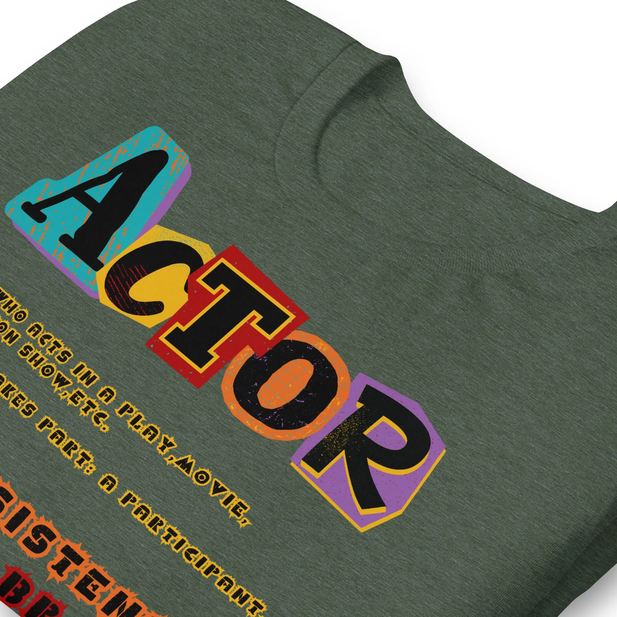 Actor Definition Adj - Short-Sleeve Staple Unisex T-shirt