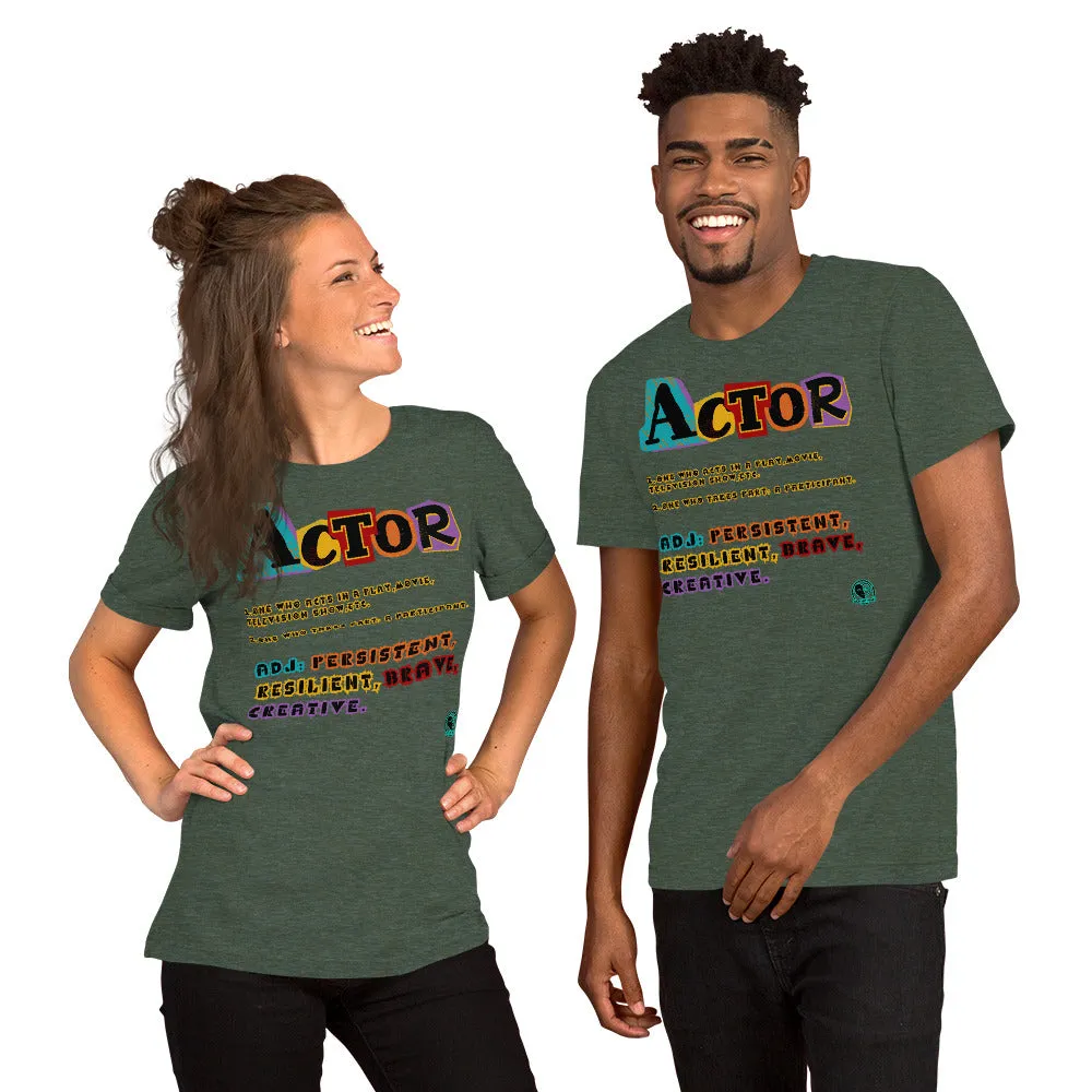 Actor Definition Adj - Short-Sleeve Staple Unisex T-shirt