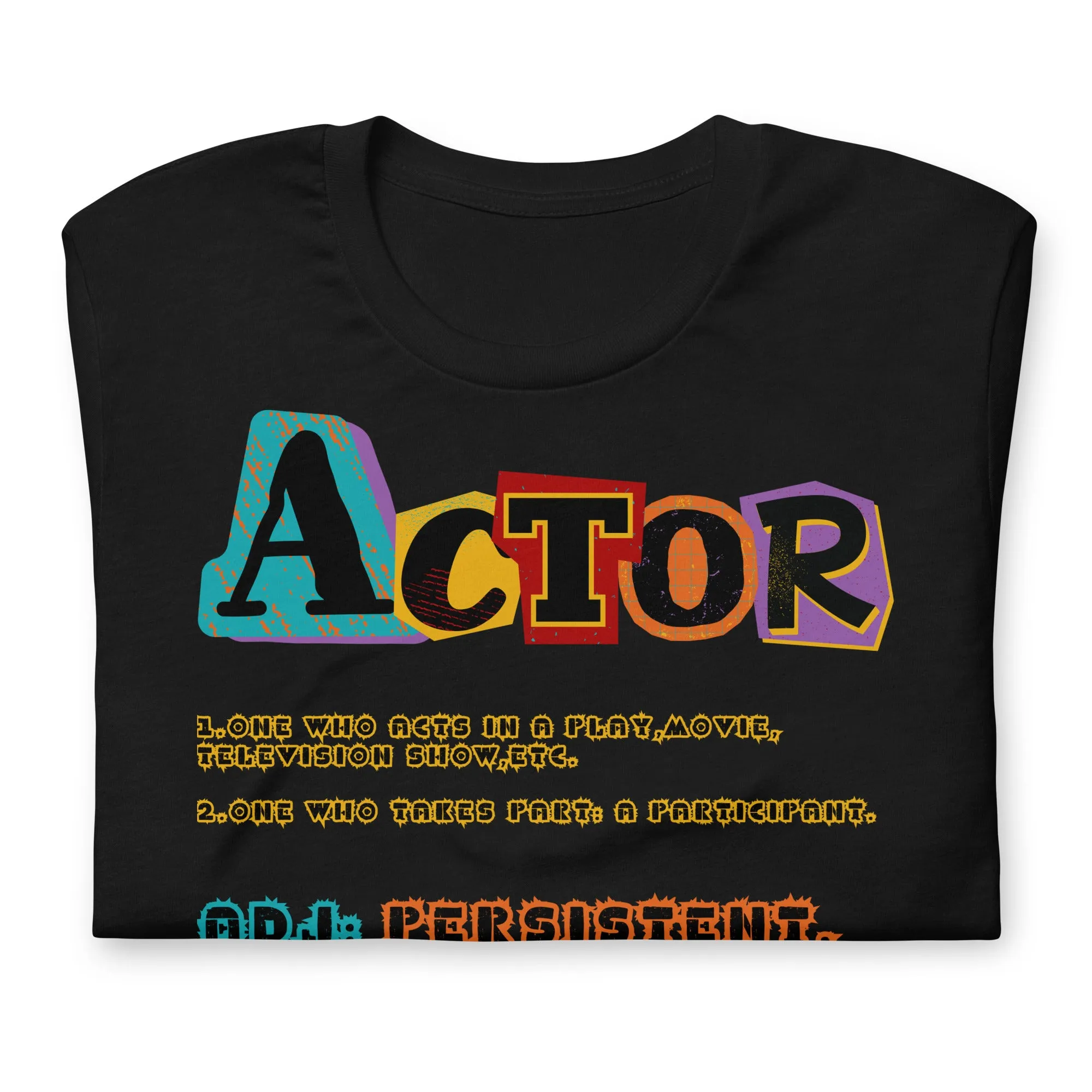 Actor Definition Adj - Short-Sleeve Staple Unisex T-shirt