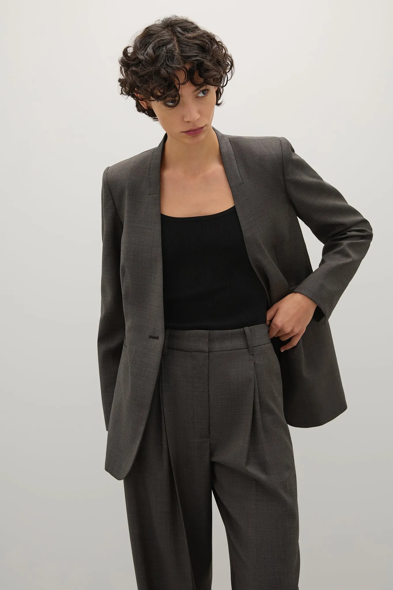 A.Emery | The Clifton Blazer - Ash