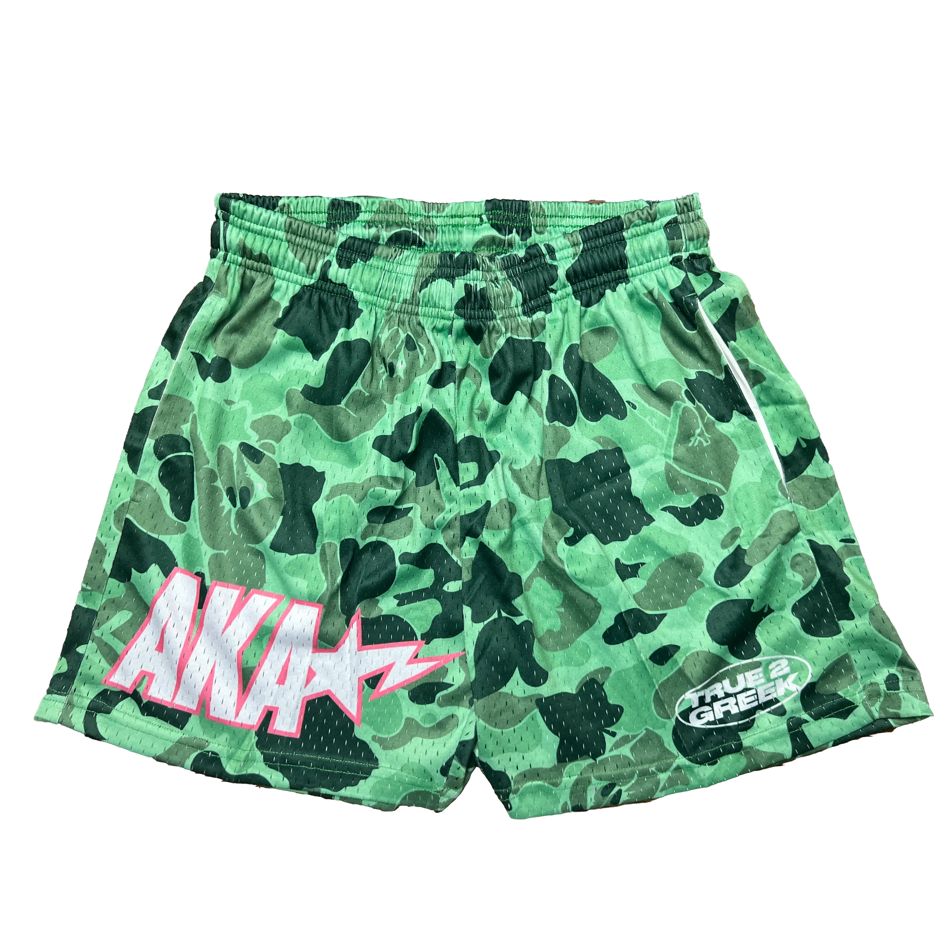 AKA Bape Inspired Camo Mesh Shorts