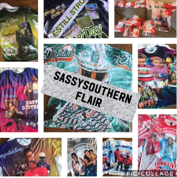 All over T-shirt Front and Back