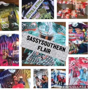 All over T-shirt Front and Back