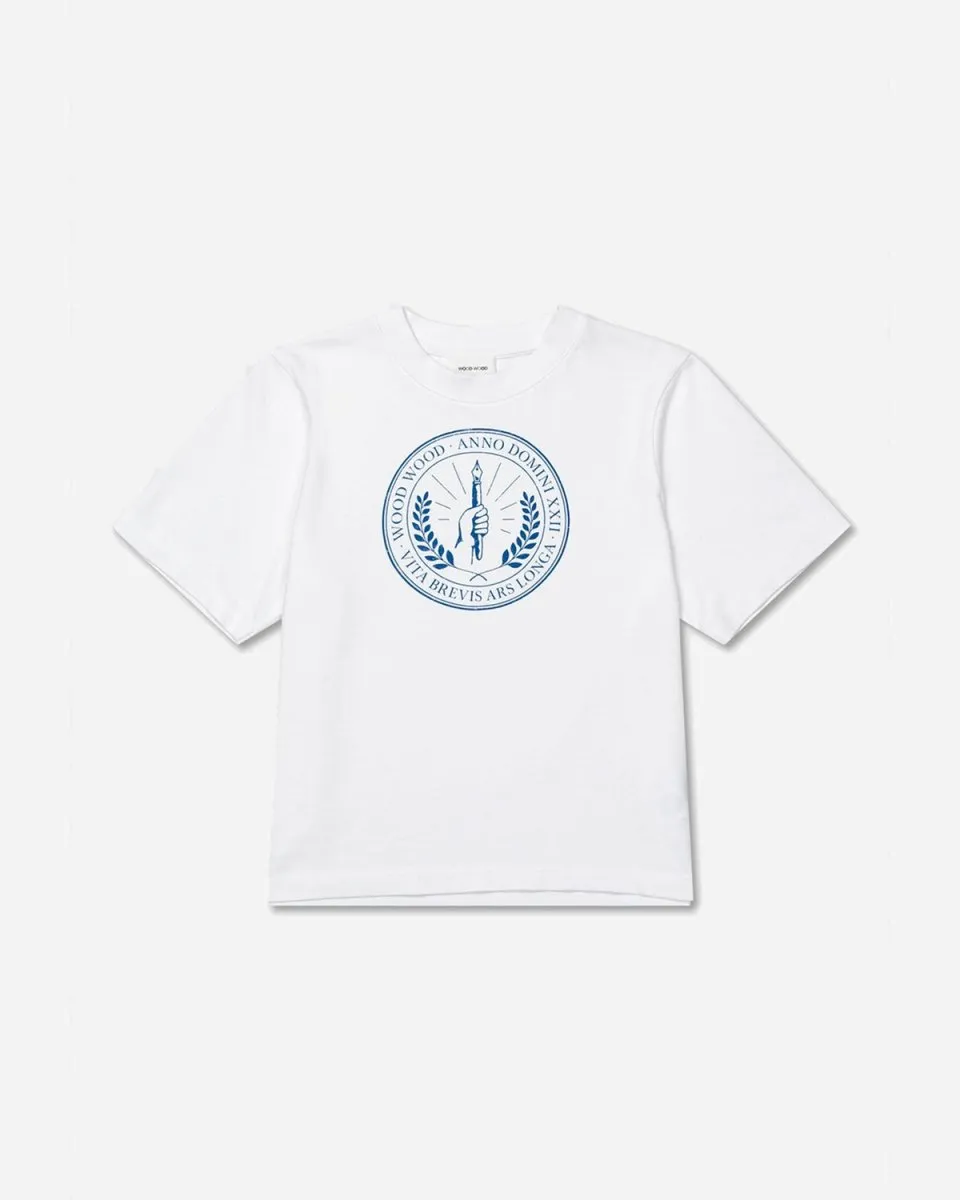 Alma Seal Tee - White