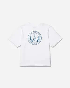 Alma Seal Tee - White
