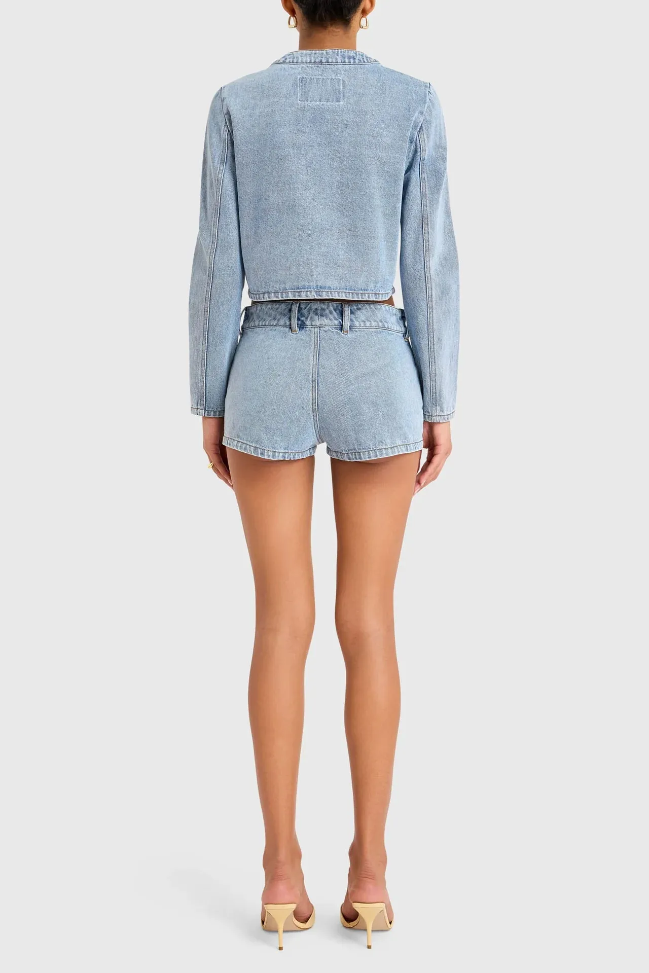 Amanda Uprichard LONG SLEEVE BRASWELL TOP