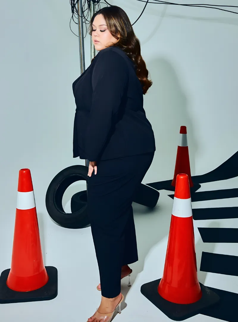 Amber Peplum Blazer - OL Series