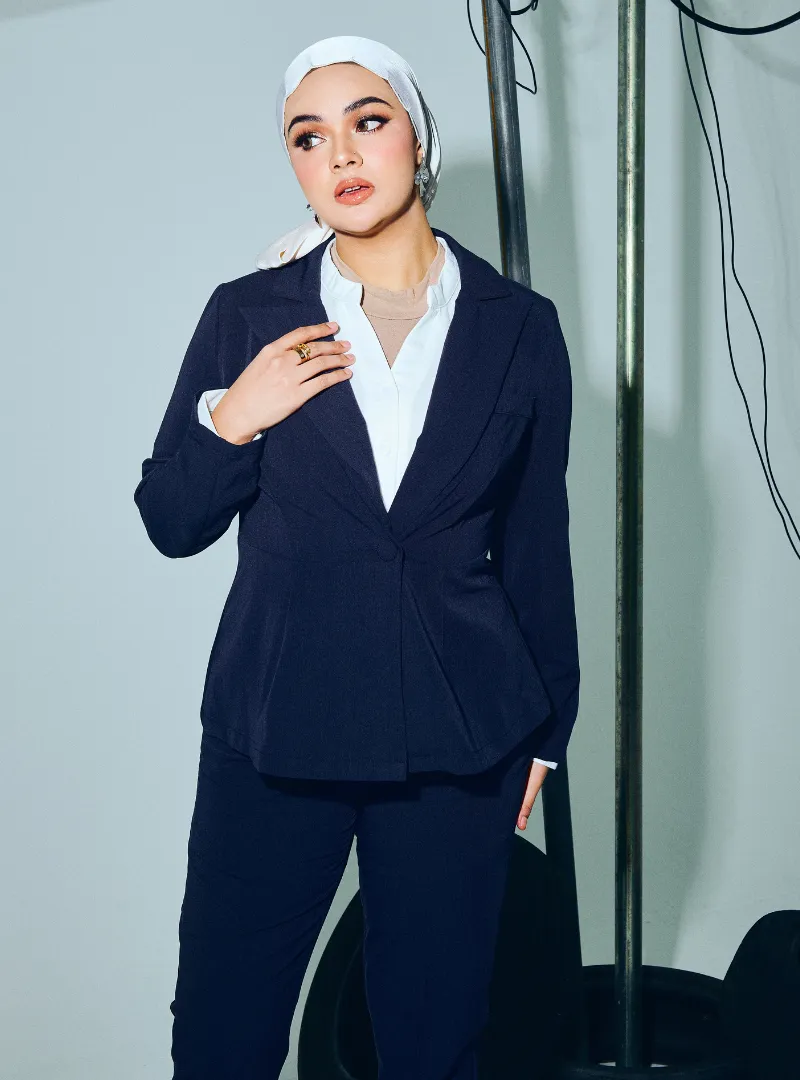 Amber Peplum Blazer - OL Series
