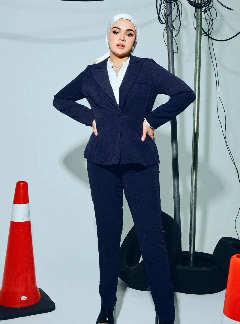 Amber Peplum Blazer - OL Series