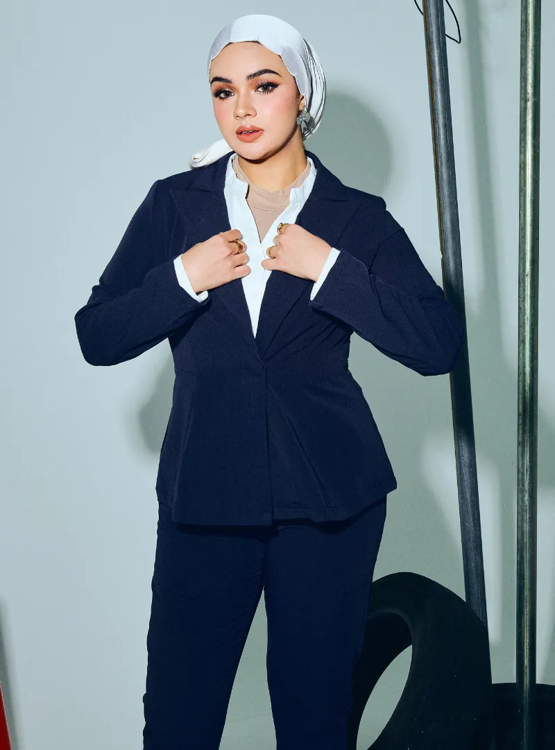 Amber Peplum Blazer - OL Series