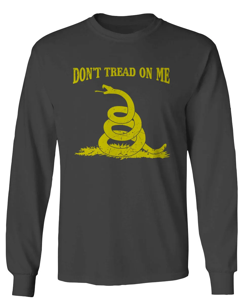 American Don't Tread ON ME Military Combat Logo Seal United State America mens Long sleeve t shirt