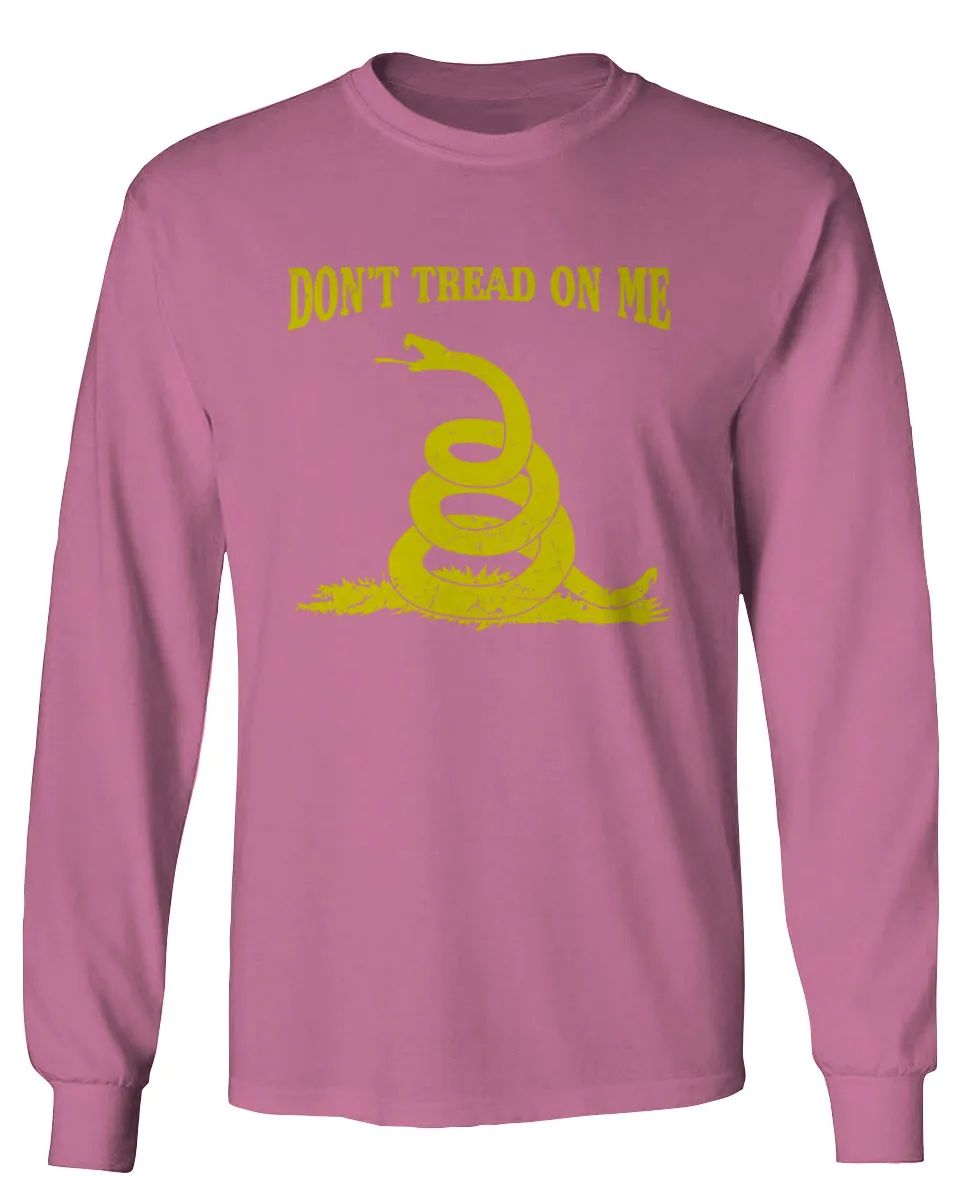 American Don't Tread ON ME Military Combat Logo Seal United State America mens Long sleeve t shirt