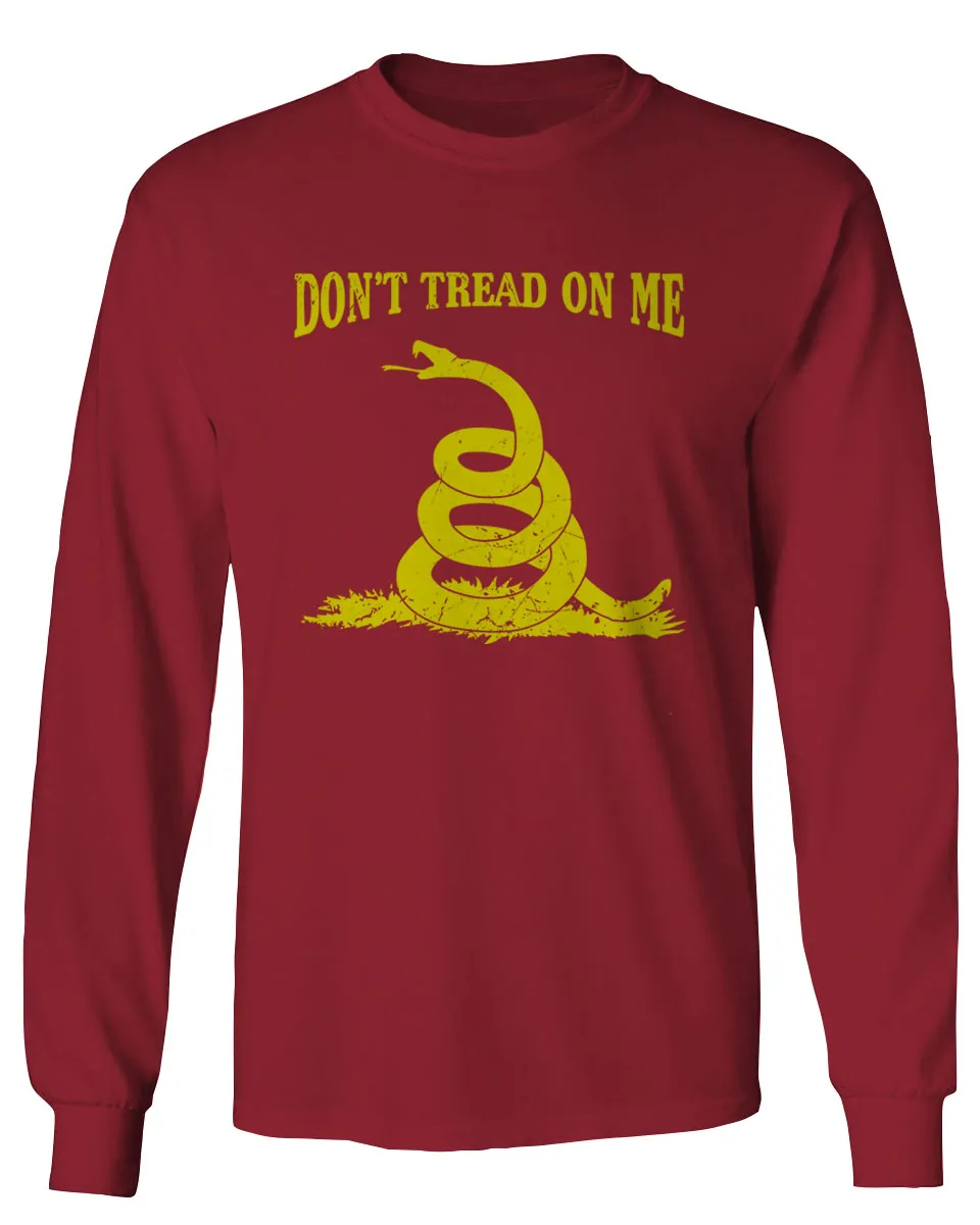 American Don't Tread ON ME Military Combat Logo Seal United State America mens Long sleeve t shirt