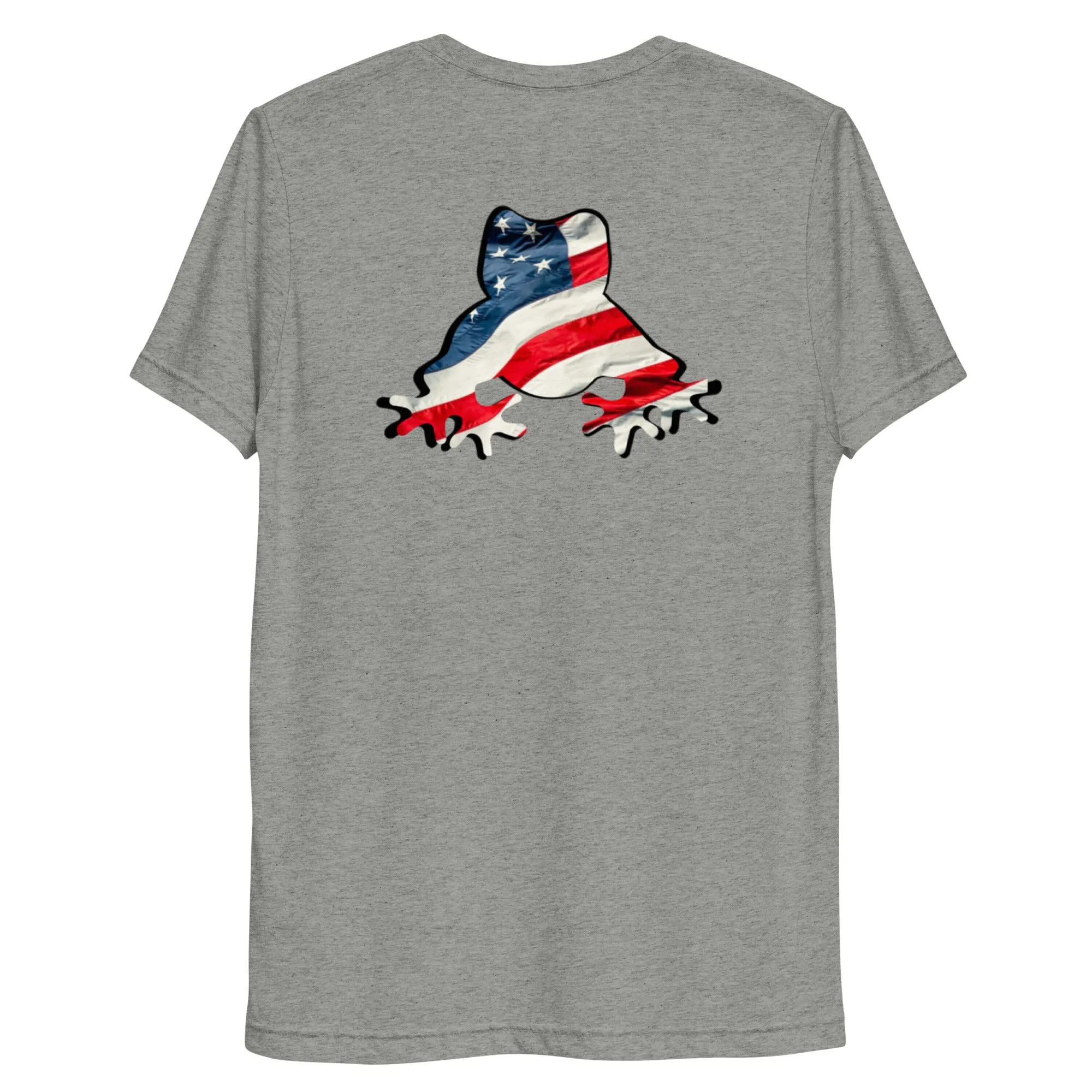 American Frog in Athletic Grey Short Sleeve T-Shirt