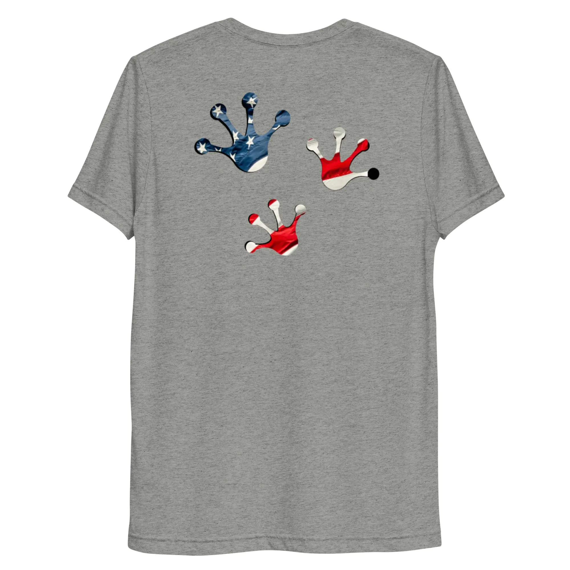American Frog in Athletic Grey Short Sleeve T-Shirt