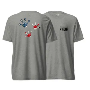 American Frog in Athletic Grey Short Sleeve T-Shirt