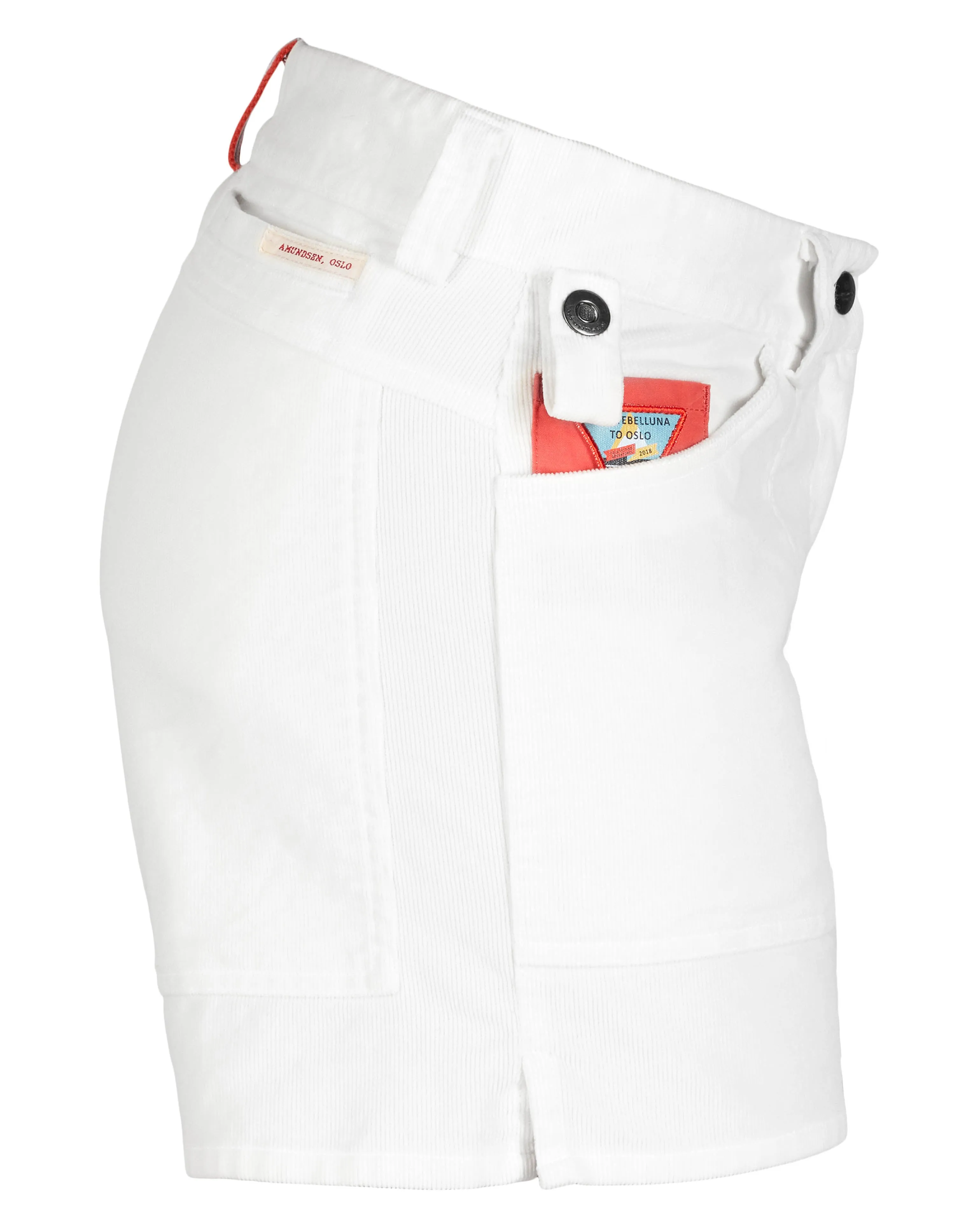 Amundsen Sports 5Incher Concord G.Dyed Shorts Womens White