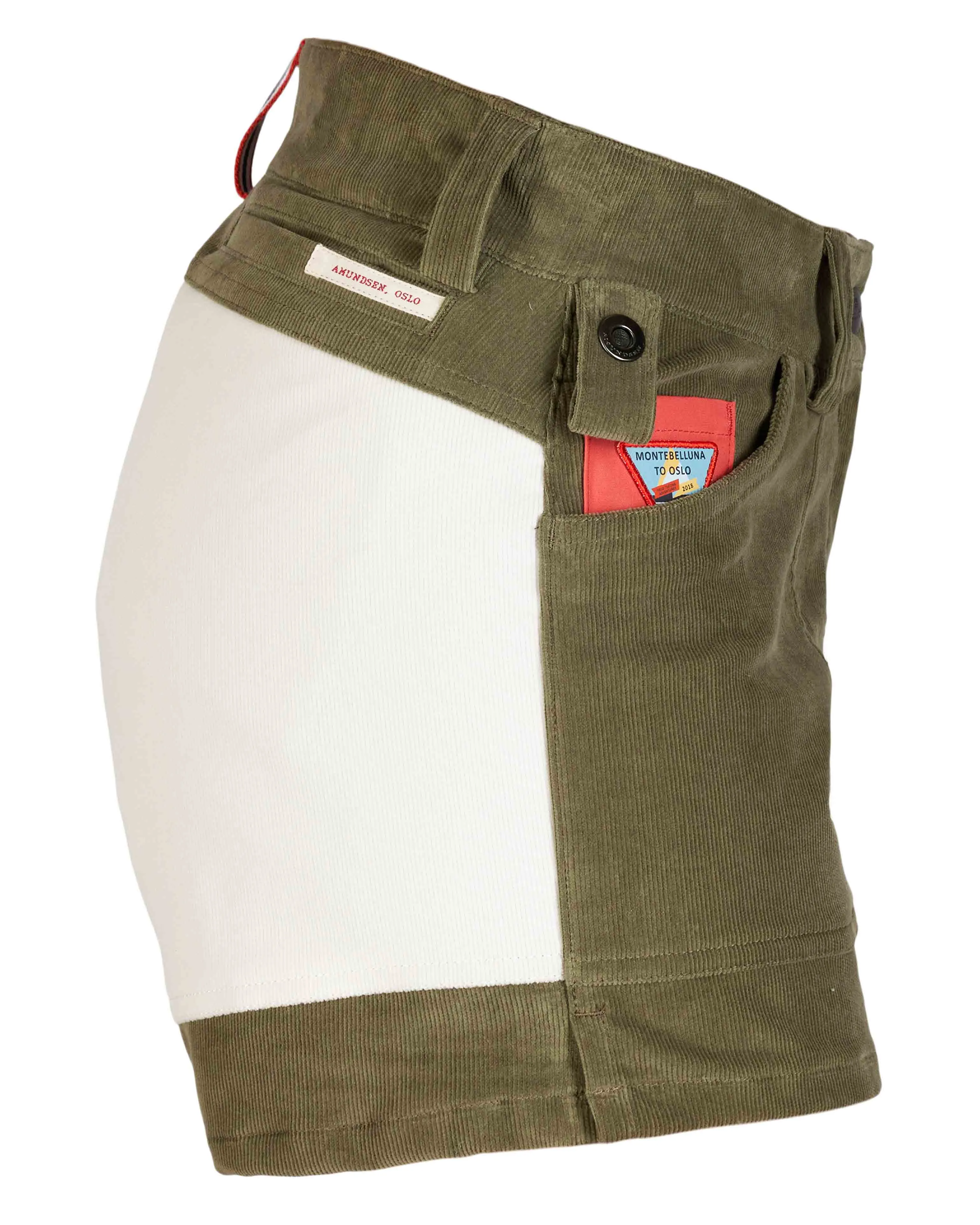 Amundsen Sports 5Incher Concord Shorts Womens Olive Ash/Natural