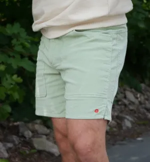 Amundsen Sports 7Incher Concord G.Dyed Shorts Mens Lichen Green