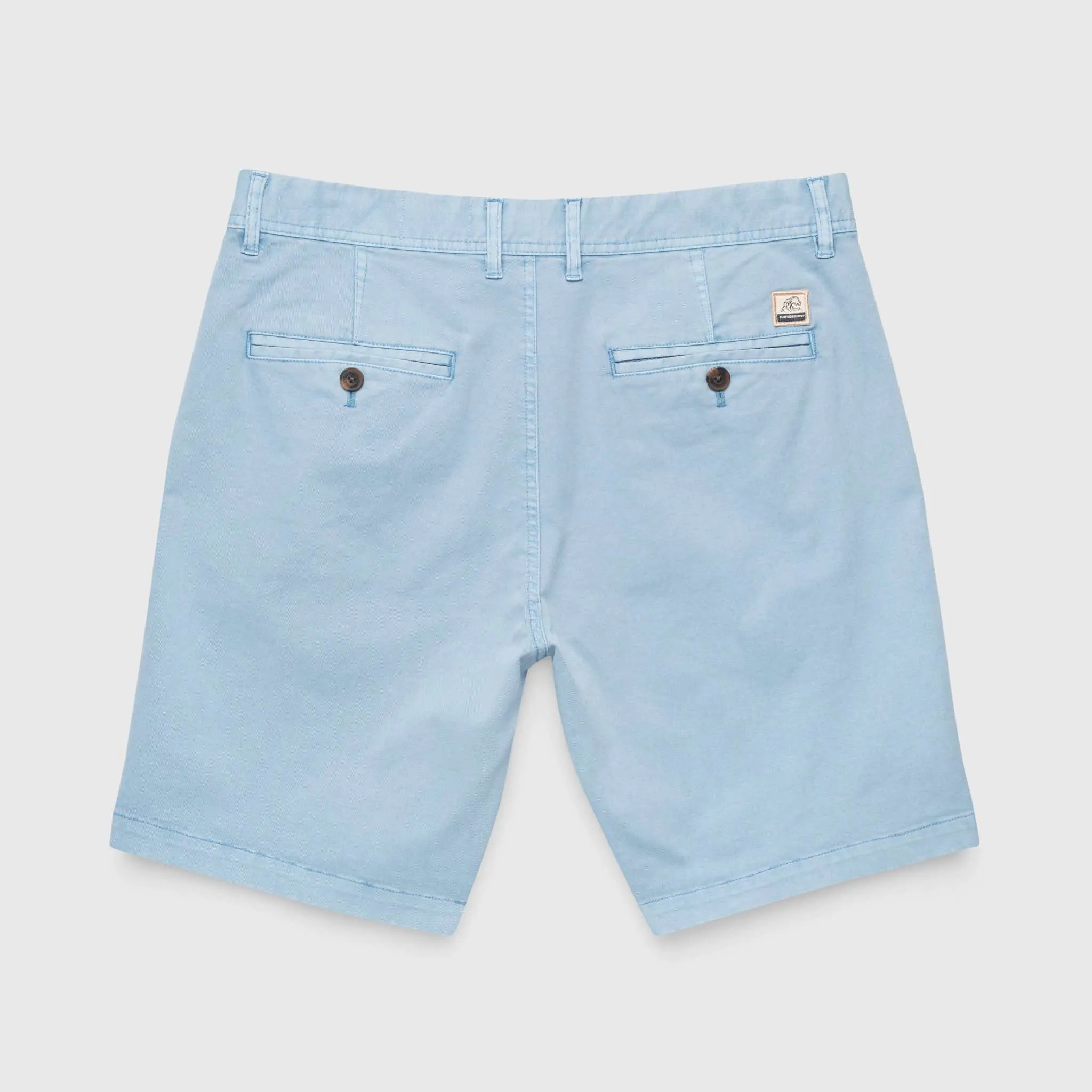 ANDREW 7.5" STRETCH TWILL SHORT - Blissful Blue